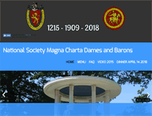 Tablet Screenshot of magnacharta.org